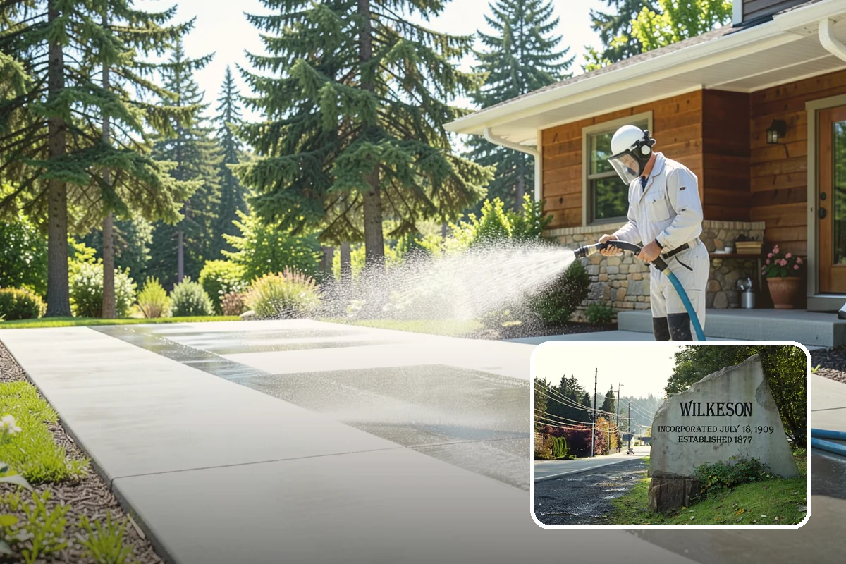 Glass Cleaning in Wilkeson, Pierce County, WA - Delivers streak-free clarity on exterior glass