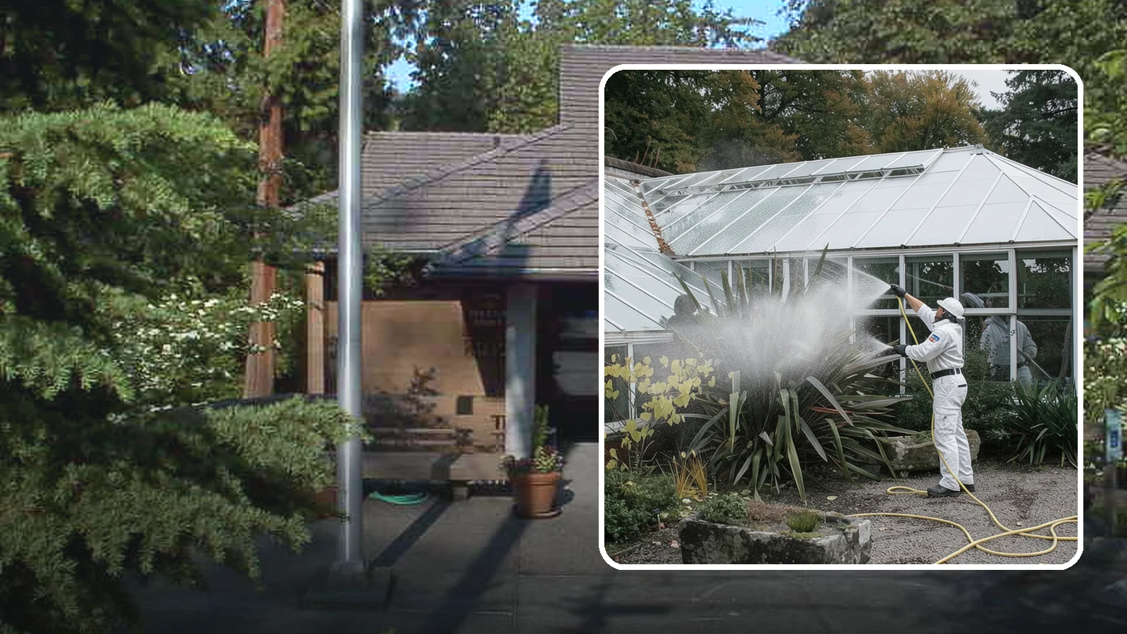 Glass Cleaning in Yarrow Point, King County, WA - Streak-free exterior glass cleaning for windows, doors, and glass features that cuts through Northwest grime and mineral spotting.