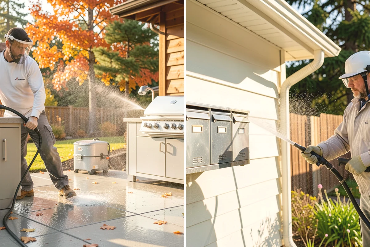 Glass Restoration Cleaning in Anacortes, Skagit County, WA - Evaluate the type and depth of the staining