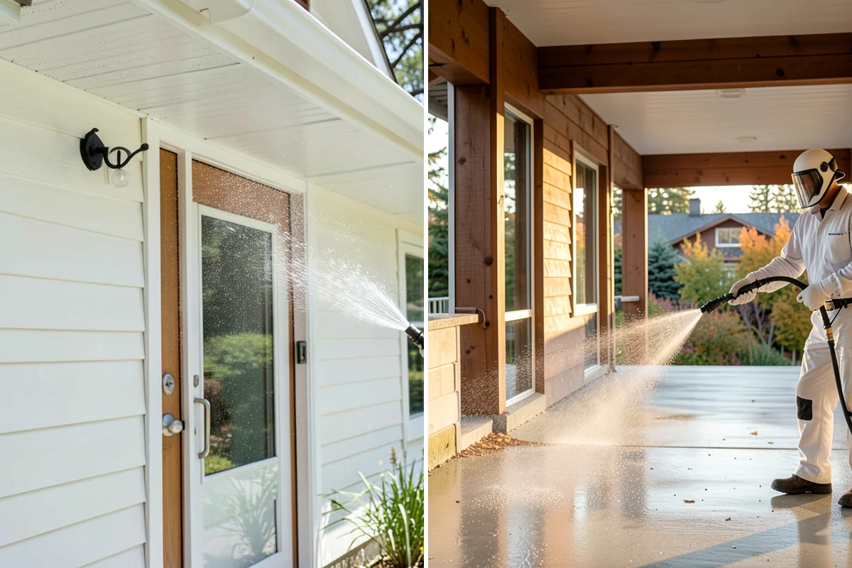 Glass Restoration Cleaning in Arlington, Snohomish County, WA - Evaluate the type and depth of the staining