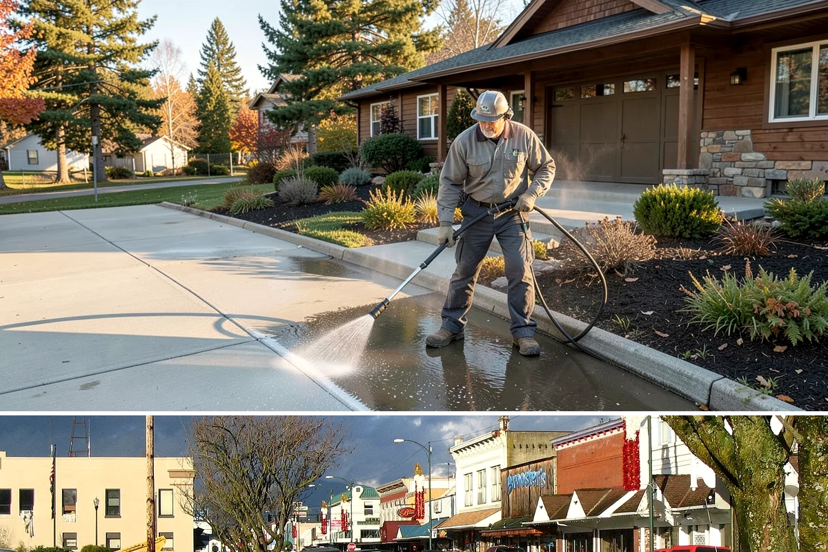 Glass Restoration Cleaning in Arlington, Snohomish County, WA - Restoration can be done year-round, though drier weather helps products dwell and rinse cleanly.