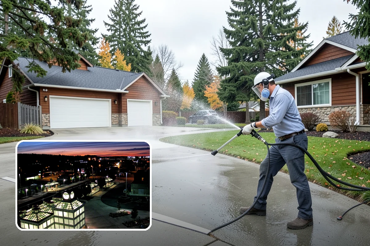 Glass Restoration Cleaning in Auburn, King County, WA - Lifts layered mineral buildup ordinary washing leaves