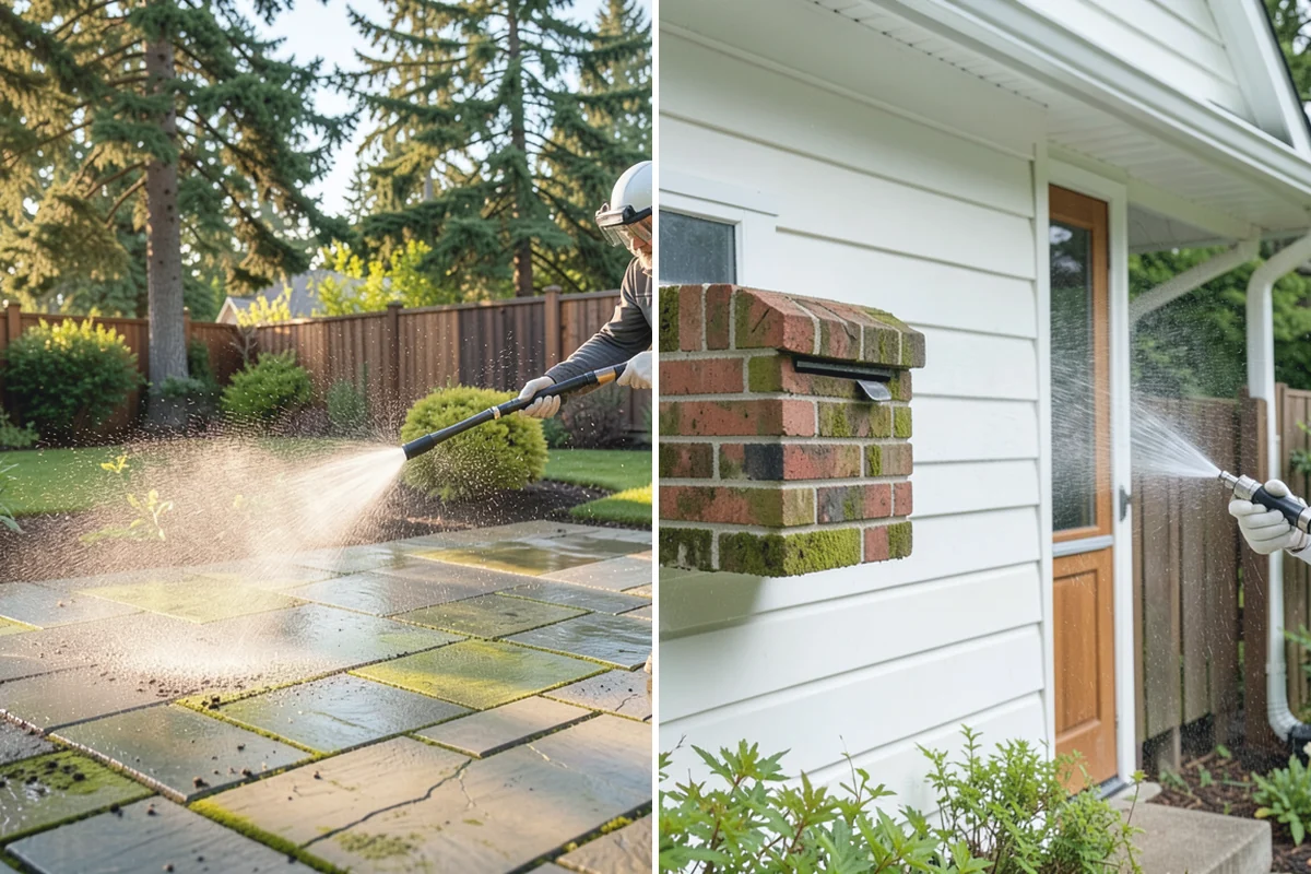 Glass Restoration Cleaning in Beaux Arts Village, King County, WA - Evaluate the type and depth of the staining