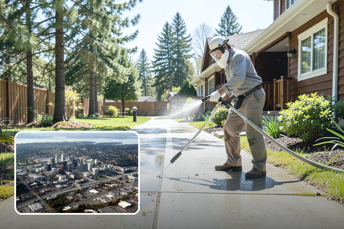 Glass Restoration Cleaning in Bellevue, King County, WA - Lifts layered mineral buildup ordinary washing leaves
