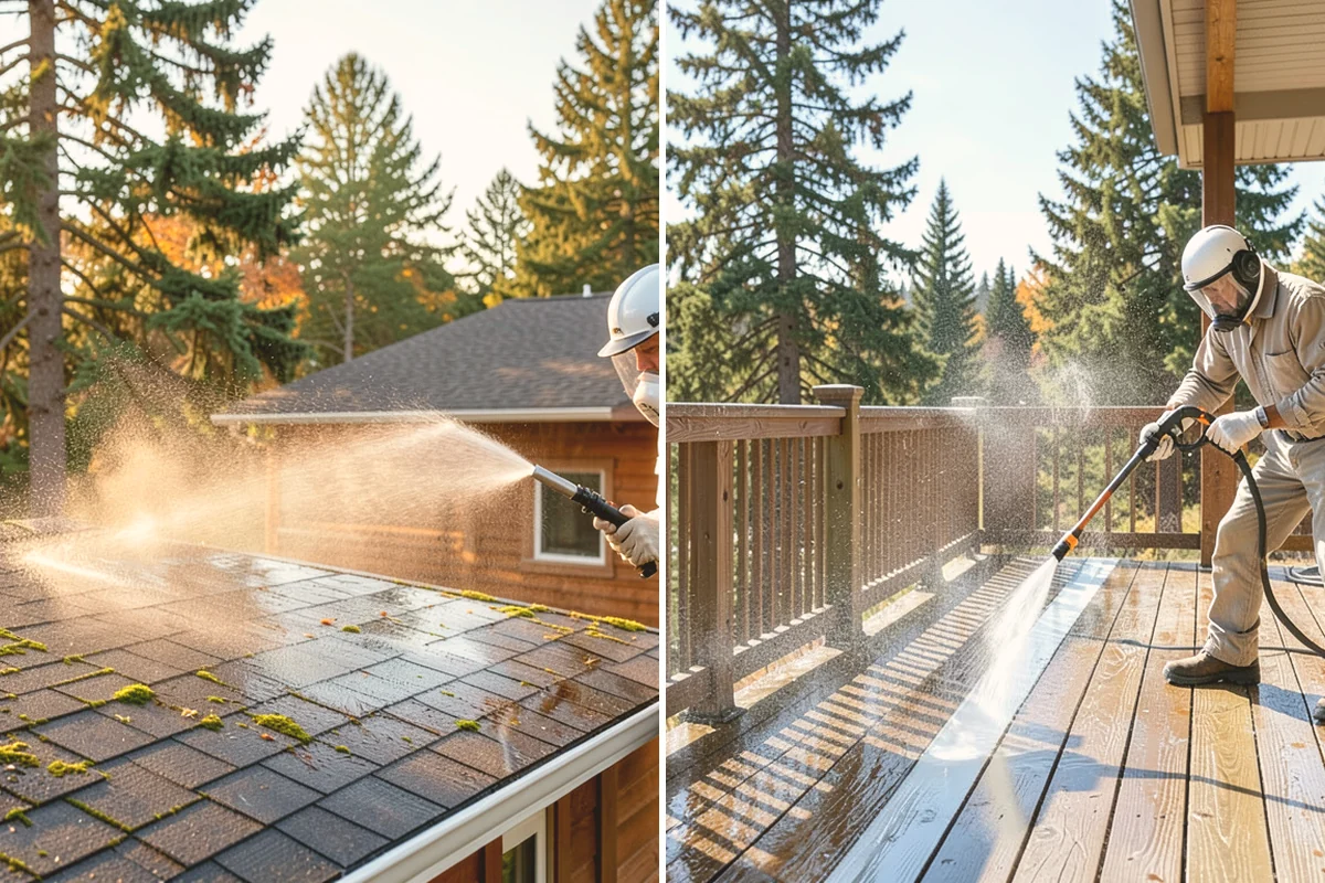 Glass Restoration Cleaning in Bellevue, King County, WA - Evaluate the type and depth of the staining