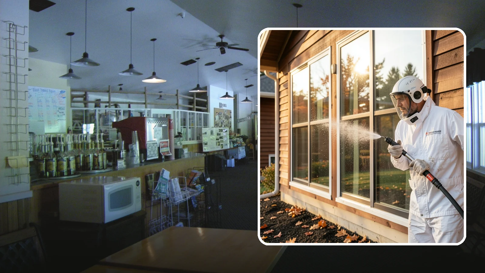 Glass Restoration Cleaning in Black Diamond, King County, WA - Intensive restoration for neglected glass, lifting layered mineral buildup and staining that ordinary washing can't remove.
