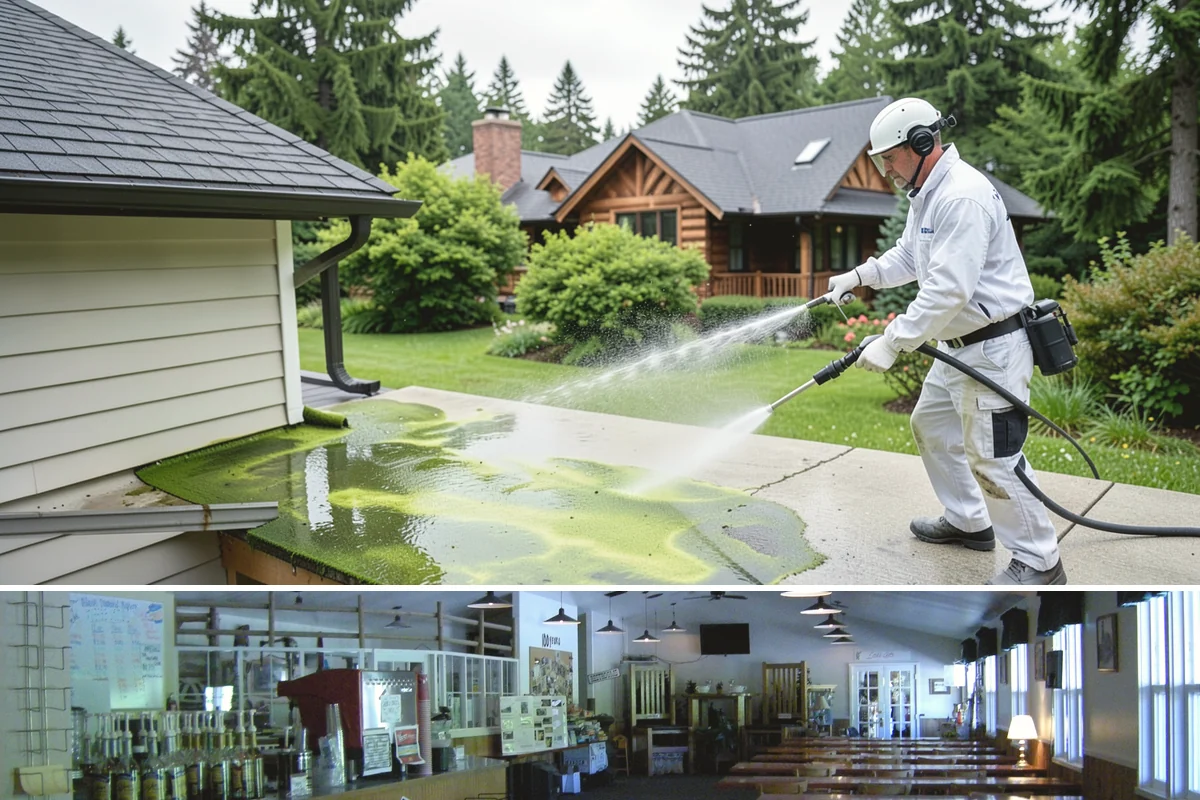 Glass Restoration Cleaning in Black Diamond, King County, WA - Restoration can be done year-round, though drier weather helps products dwell and rinse cleanly.