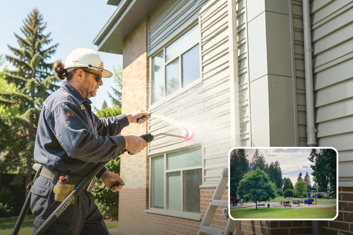 Glass Restoration Cleaning in Bonney Lake, Pierce County, WA - Lifts layered mineral buildup ordinary washing leaves