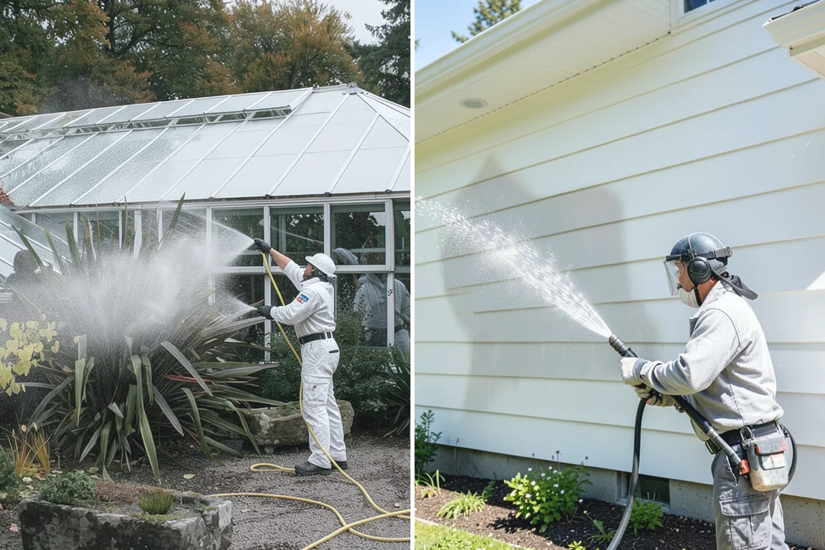 Glass Restoration Cleaning in Bonney Lake, Pierce County, WA - Evaluate the type and depth of the staining