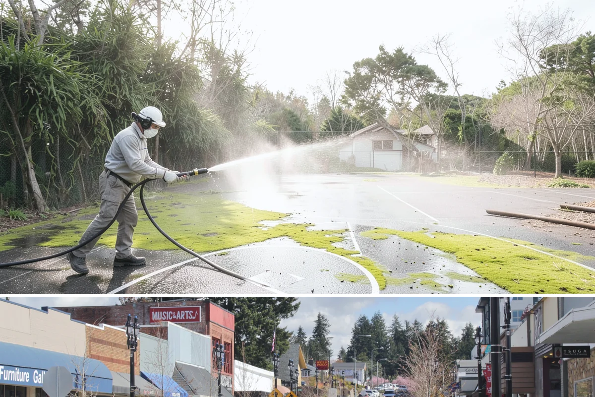 Glass Restoration Cleaning in Bothell, King County, WA - Restoration can be done year-round, though drier weather helps products dwell and rinse cleanly.