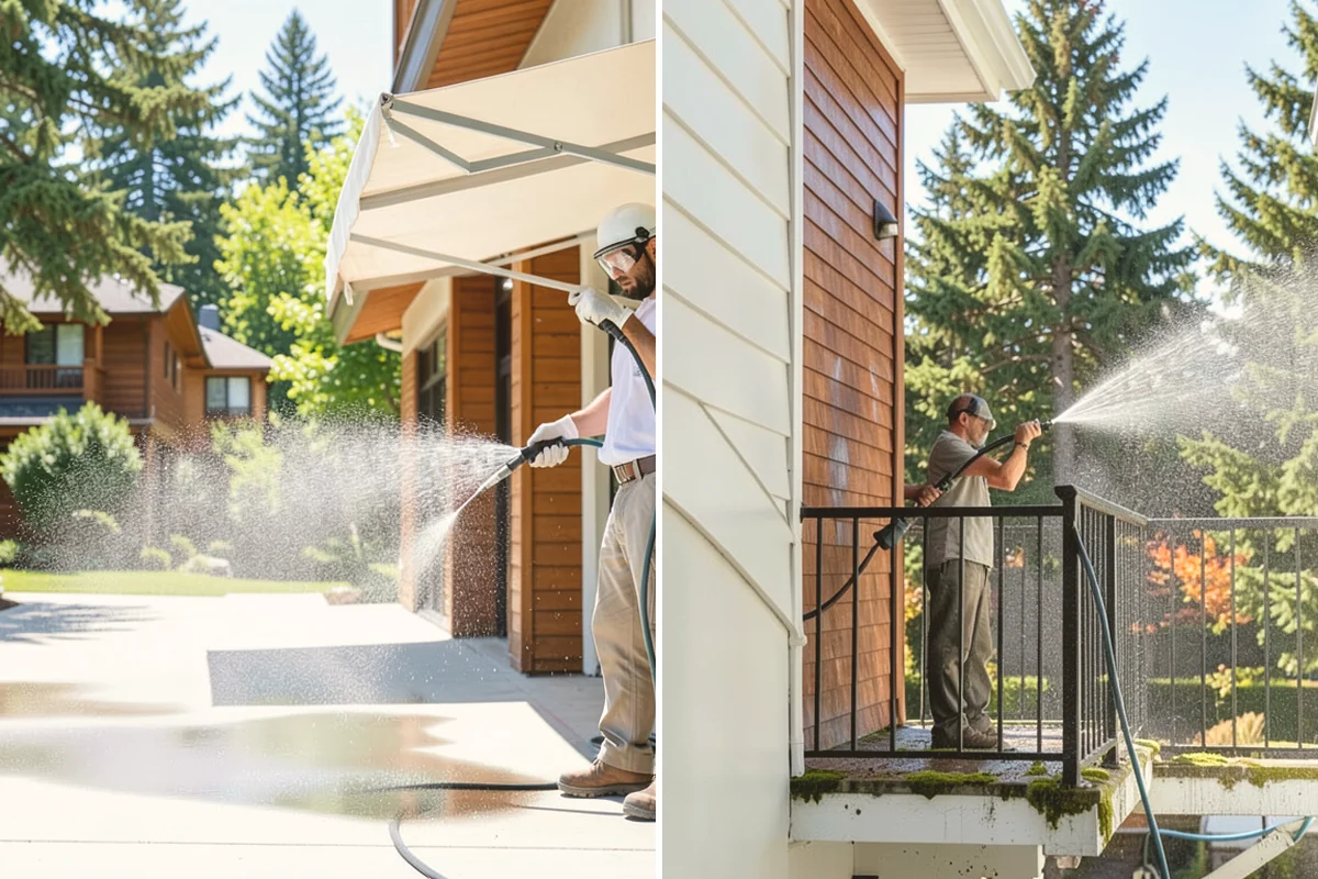Glass Restoration Cleaning in Brier, Snohomish County, WA - Evaluate the type and depth of the staining