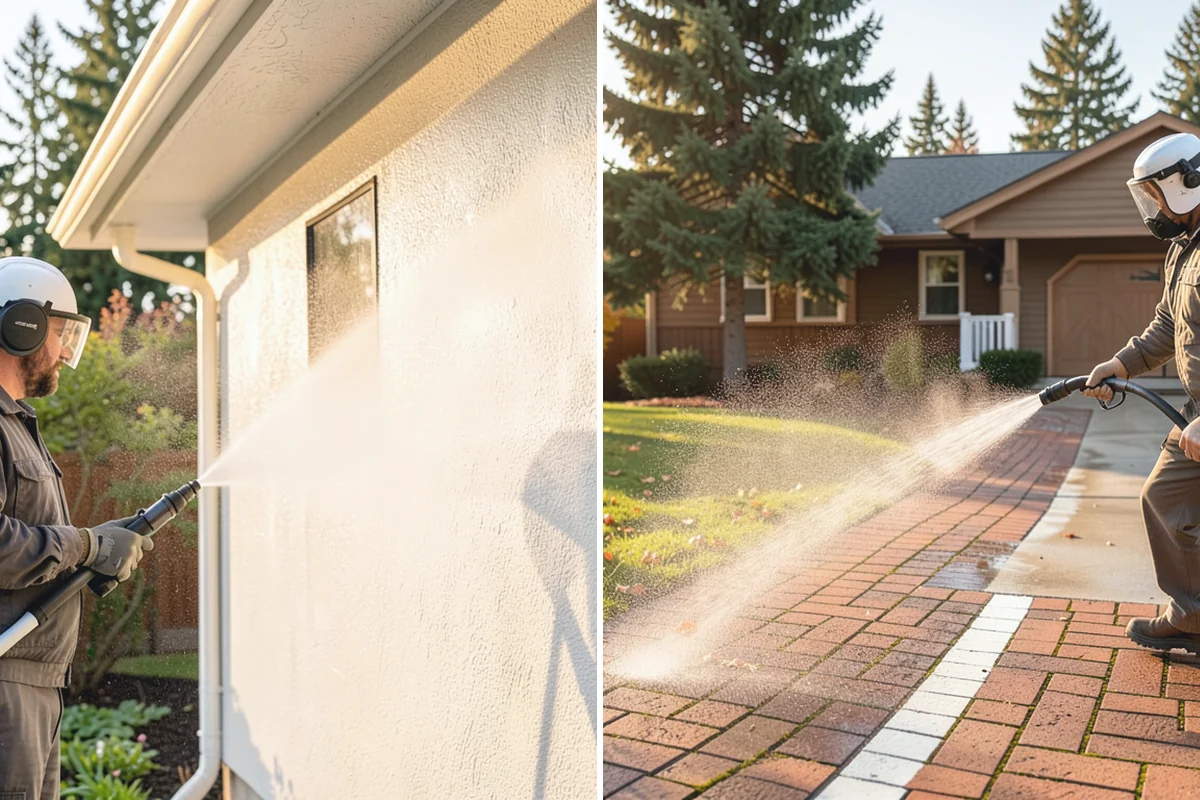Glass Restoration Cleaning in Coupeville, Island County, WA - Evaluate the type and depth of the staining