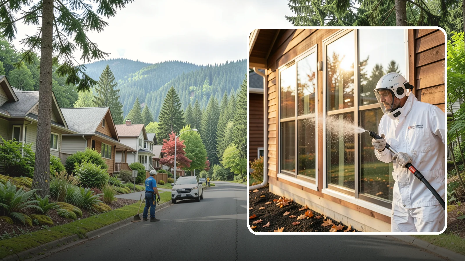 Glass Restoration Cleaning in Darrington, Snohomish County, WA - Intensive restoration for neglected glass, lifting layered mineral buildup and staining that ordinary washing can't remove.