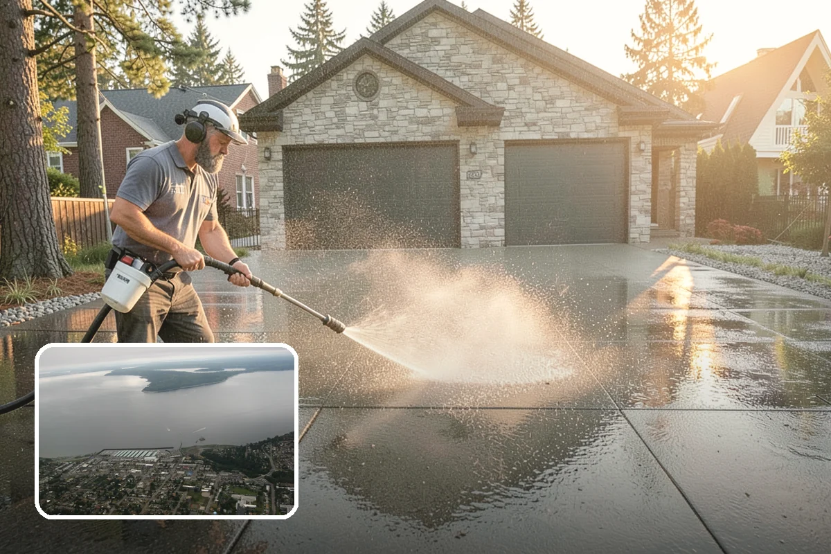 Glass Restoration Cleaning in Des Moines, King County, WA - Lifts layered mineral buildup ordinary washing leaves