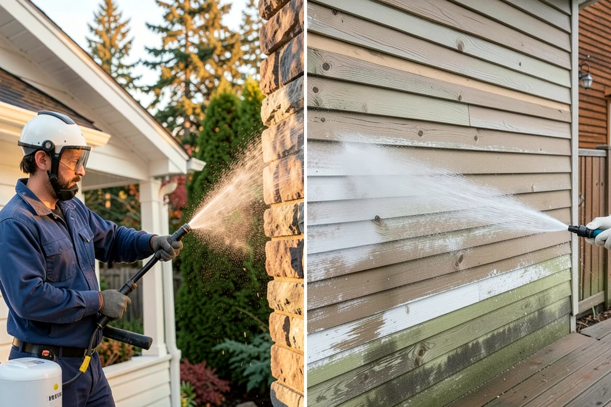 Glass Restoration Cleaning in DuPont, Pierce County, WA - Evaluate the type and depth of the staining