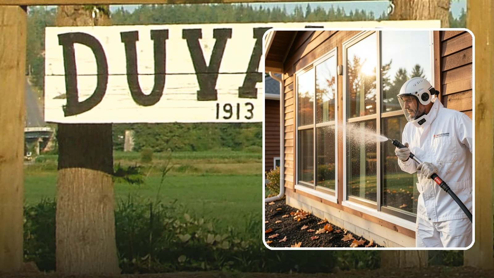 Glass Restoration Cleaning in Duvall, King County, WA - Intensive restoration for neglected glass, lifting layered mineral buildup and staining that ordinary washing can't remove.
