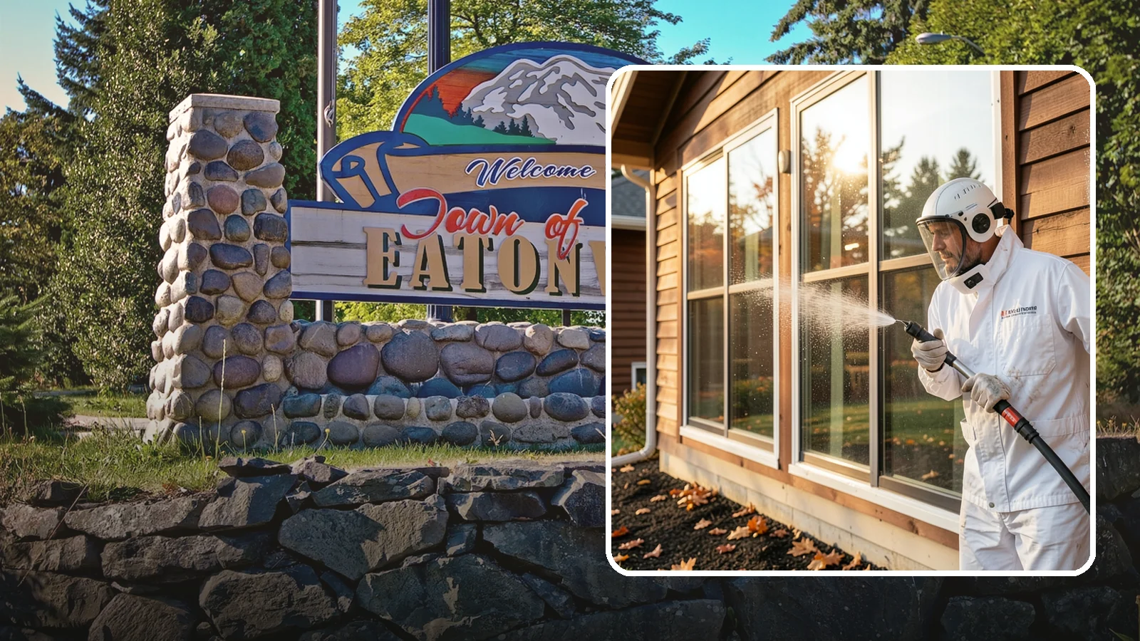 Glass Restoration Cleaning in Eatonville, Pierce County, WA - Intensive restoration for neglected glass, lifting layered mineral buildup and staining that ordinary washing can't remove.