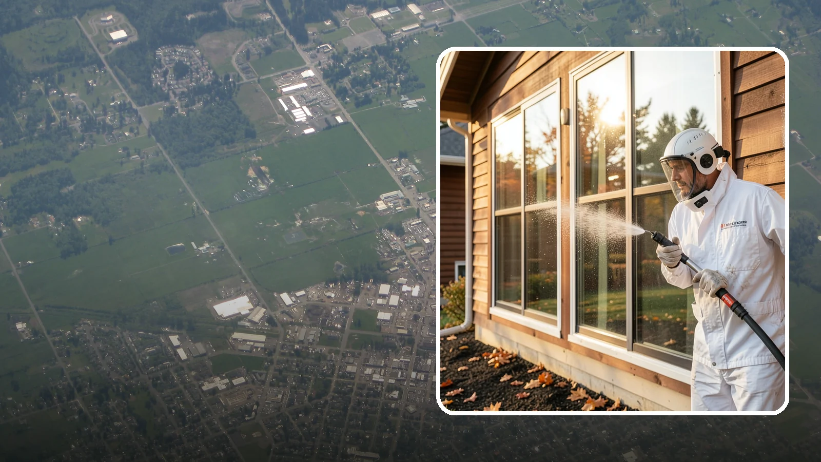 Glass Restoration Cleaning in Enumclaw, King County, WA - Intensive restoration for neglected glass, lifting layered mineral buildup and staining that ordinary washing can't remove.