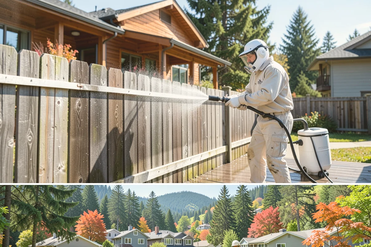 Glass Restoration Cleaning in Fircrest, Pierce County, WA - Restoration can be done year-round, though drier weather helps products dwell and rinse cleanly.