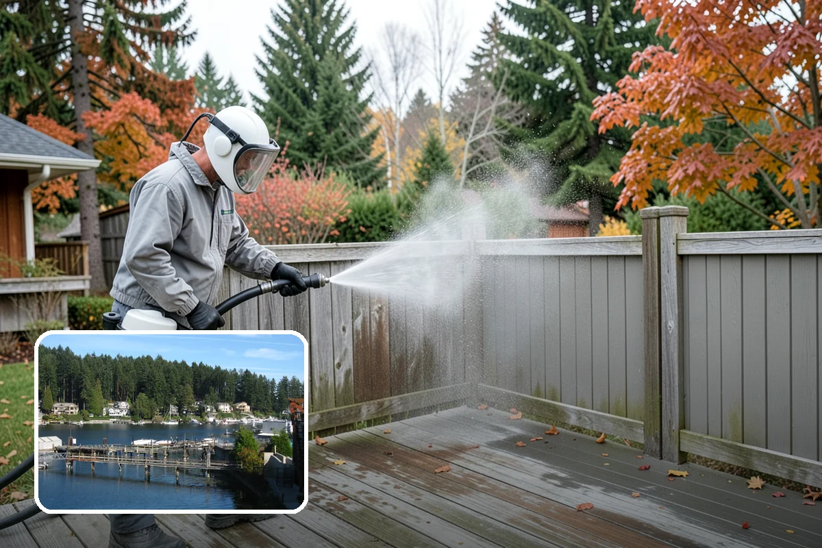 Glass Restoration Cleaning in Gig Harbor, Pierce County, WA - Lifts layered mineral buildup ordinary washing leaves