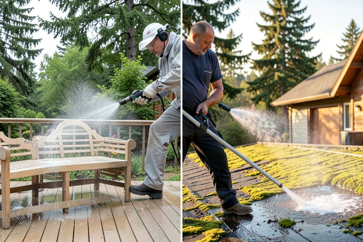 Glass Restoration Cleaning in Gig Harbor, Pierce County, WA - Evaluate the type and depth of the staining
