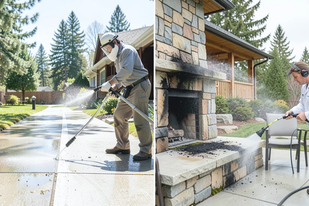 Glass Restoration Cleaning in Gold Bar, Snohomish County, WA - Evaluate the type and depth of the staining