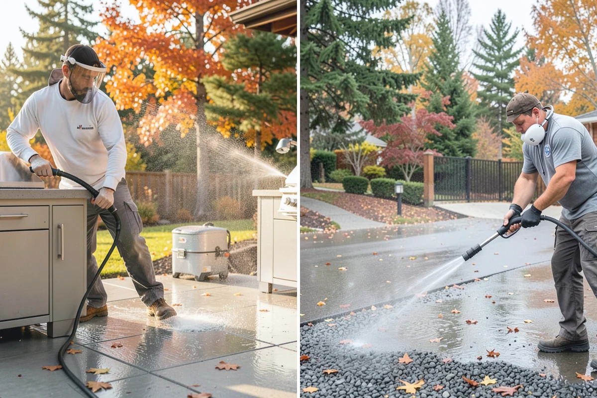 Glass Restoration Cleaning in Granite Falls, Snohomish County, WA - Evaluate the type and depth of the staining