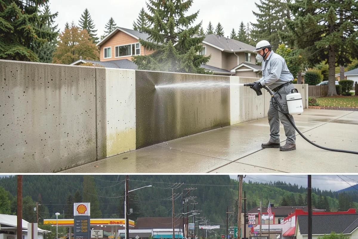 Glass Restoration Cleaning in Granite Falls, Snohomish County, WA - Restoration can be done year-round, though drier weather helps products dwell and rinse cleanly.
