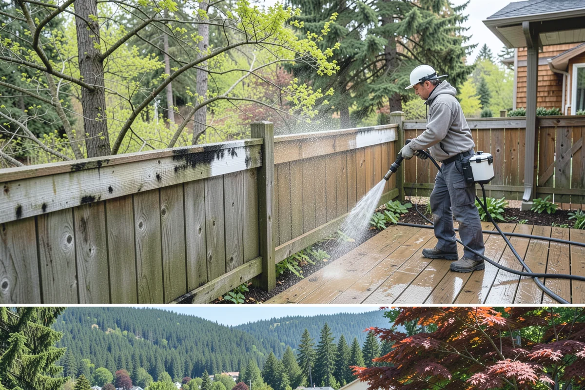 Glass Restoration Cleaning in Index, Snohomish County, WA - Restoration can be done year-round, though drier weather helps products dwell and rinse cleanly.