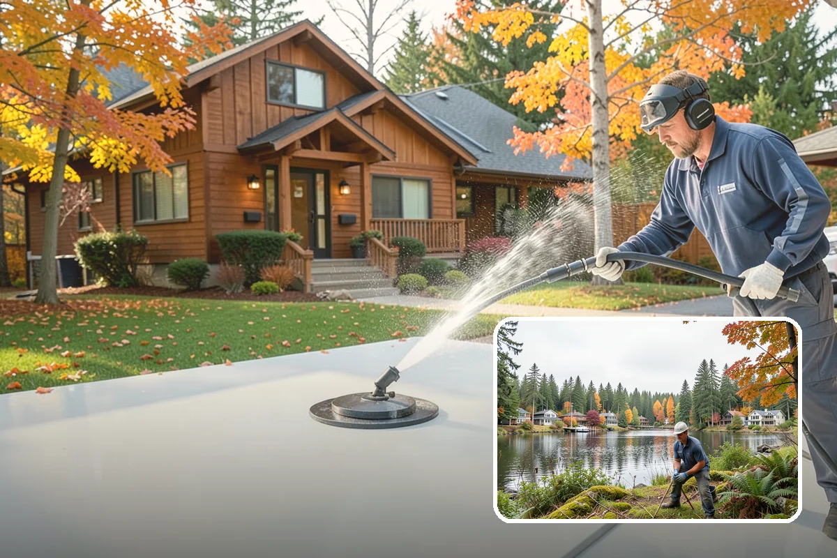Glass Restoration Cleaning in La Conner, Skagit County, WA - Lifts layered mineral buildup ordinary washing leaves