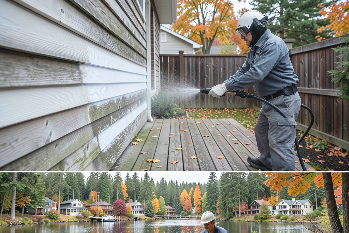 Glass Restoration Cleaning in La Conner, Skagit County, WA - Restoration can be done year-round, though drier weather helps products dwell and rinse cleanly.