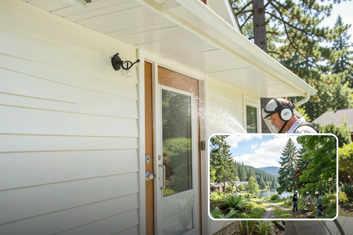Glass Restoration Cleaning in Lake Forest Park, King County, WA - Lifts layered mineral buildup ordinary washing leaves