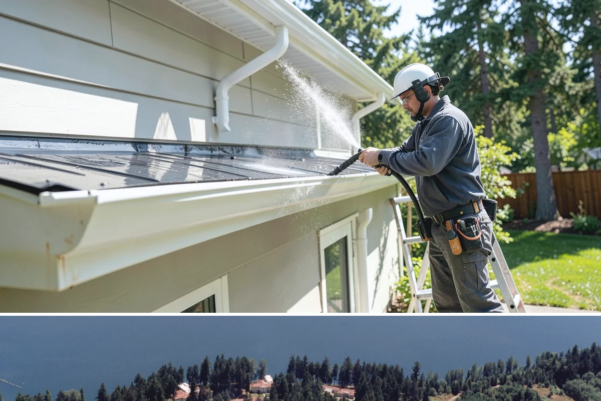 Glass Restoration Cleaning in Lakewood, Pierce County, WA - Restoration can be done year-round, though drier weather helps products dwell and rinse cleanly.