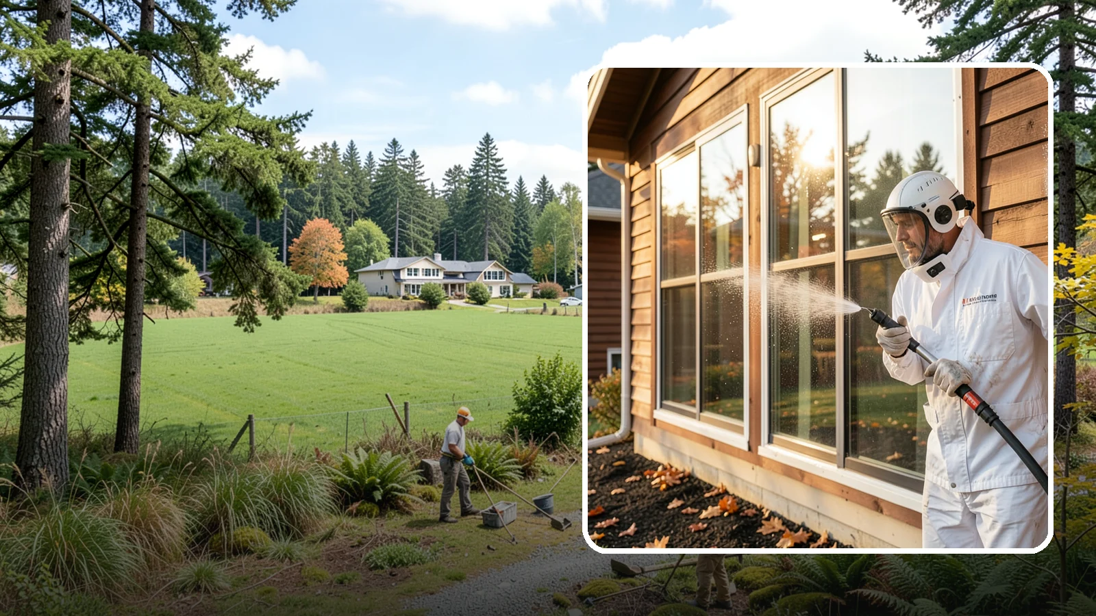 Glass Restoration Cleaning in Lyman, Skagit County, WA - Intensive restoration for neglected glass, lifting layered mineral buildup and staining that ordinary washing can't remove.