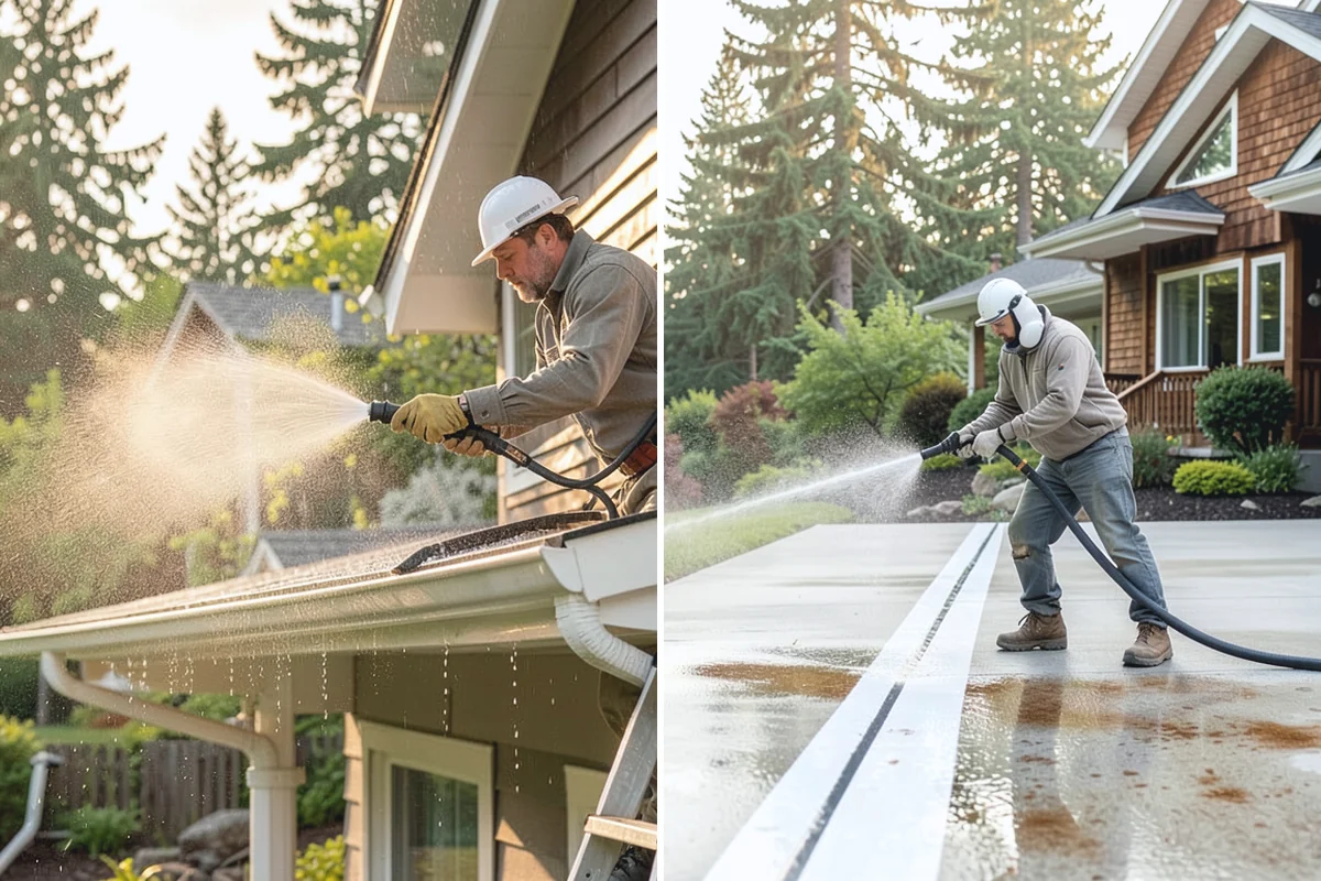 Glass Restoration Cleaning in Marysville, Snohomish County, WA - Evaluate the type and depth of the staining