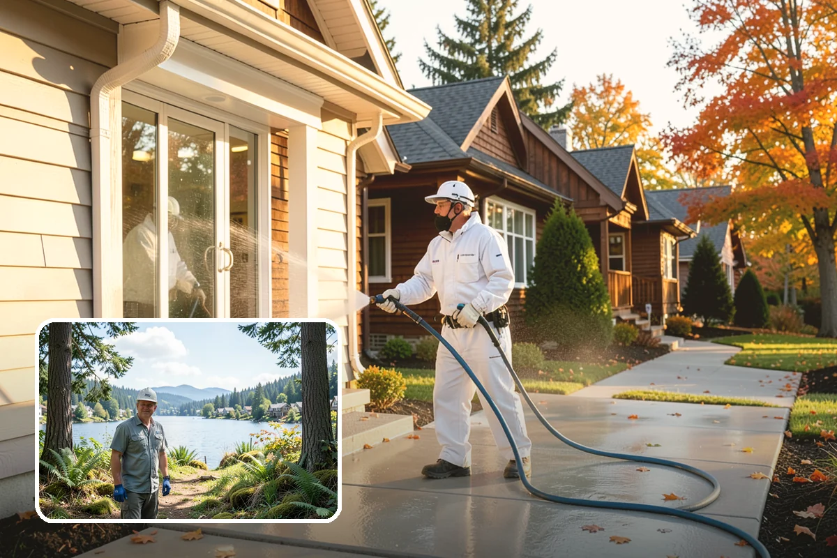 Glass Restoration Cleaning in Milton, King County, WA - Lifts layered mineral buildup ordinary washing leaves
