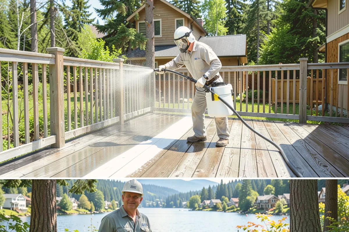 Glass Restoration Cleaning in Milton, King County, WA - Restoration can be done year-round, though drier weather helps products dwell and rinse cleanly.