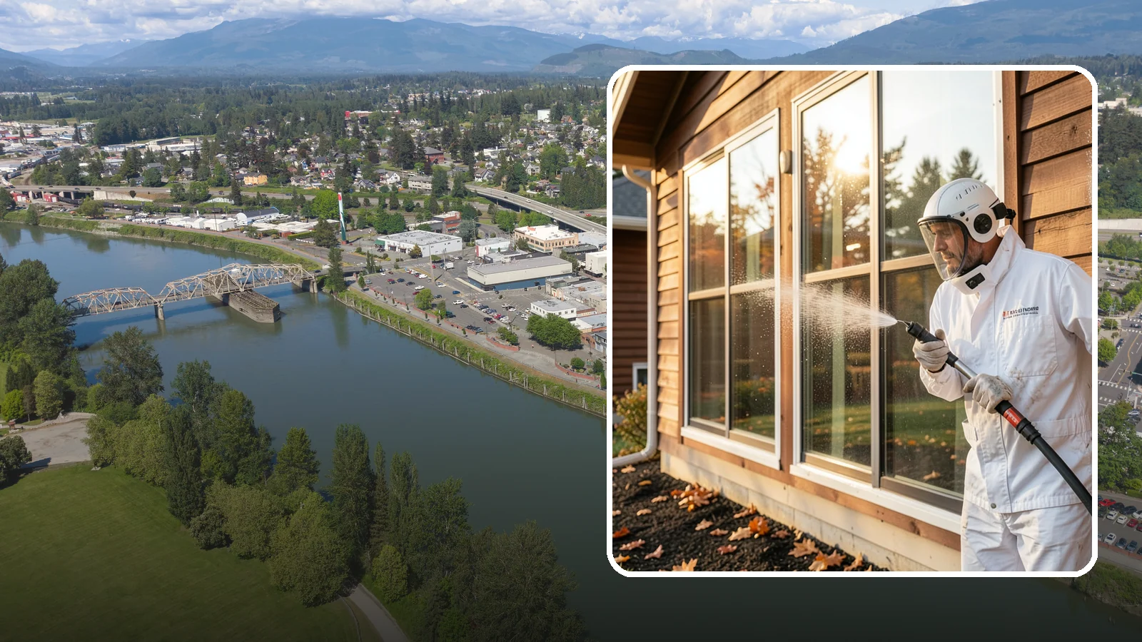 Glass Restoration Cleaning in Mount Vernon, Skagit County, WA - Intensive restoration for neglected glass, lifting layered mineral buildup and staining that ordinary washing can't remove.