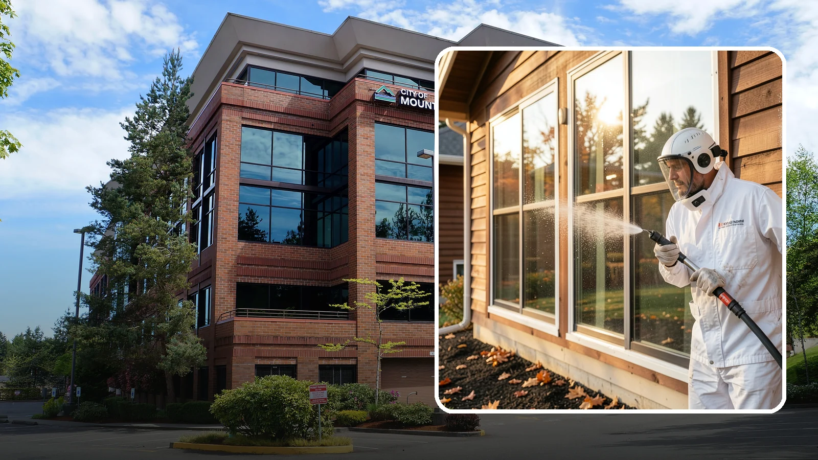 Glass Restoration Cleaning in Mountlake Terrace, Snohomish County, WA - Intensive restoration for neglected glass, lifting layered mineral buildup and staining that ordinary washing can't remove.