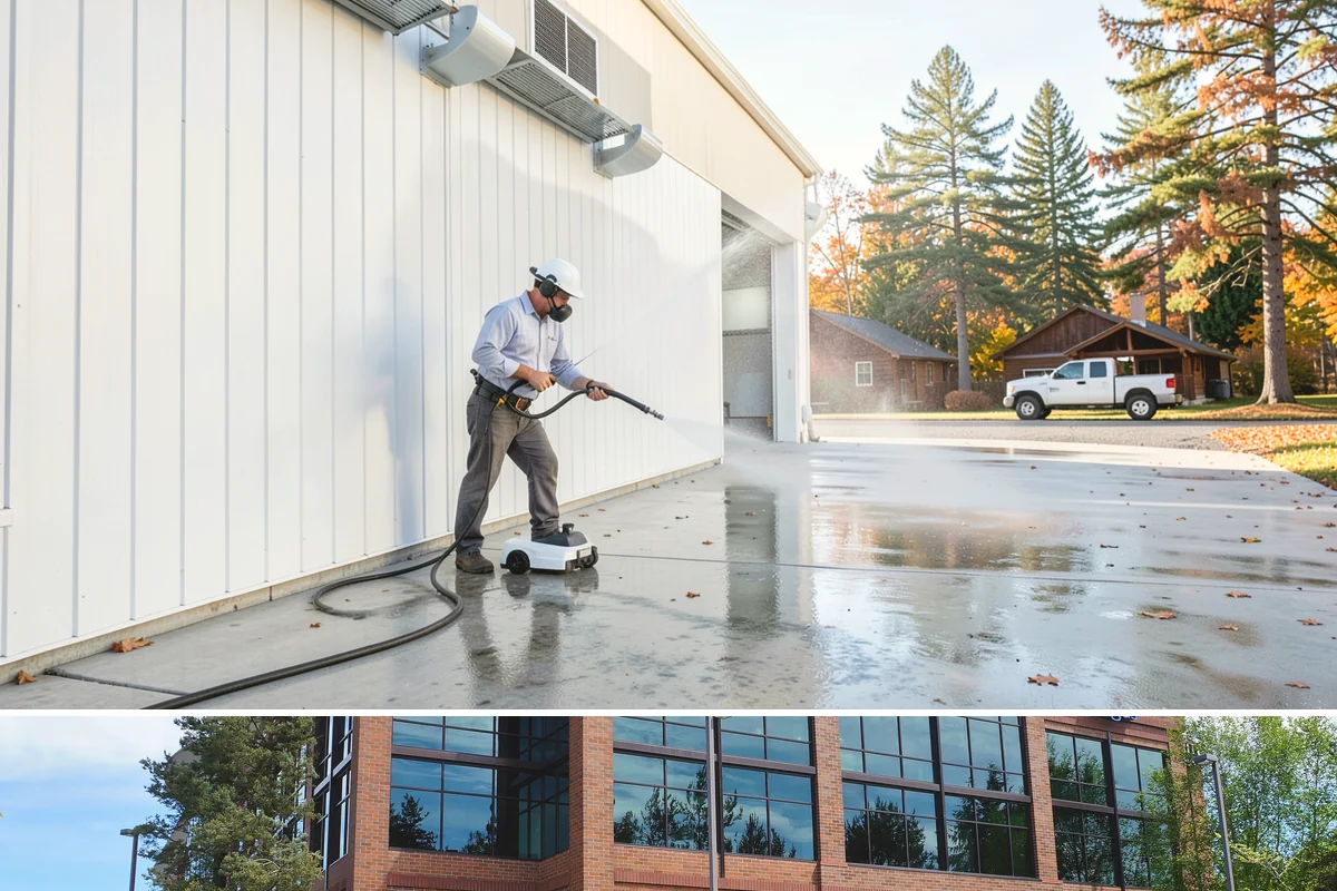 Glass Restoration Cleaning in Mountlake Terrace, Snohomish County, WA - Restoration can be done year-round, though drier weather helps products dwell and rinse cleanly.