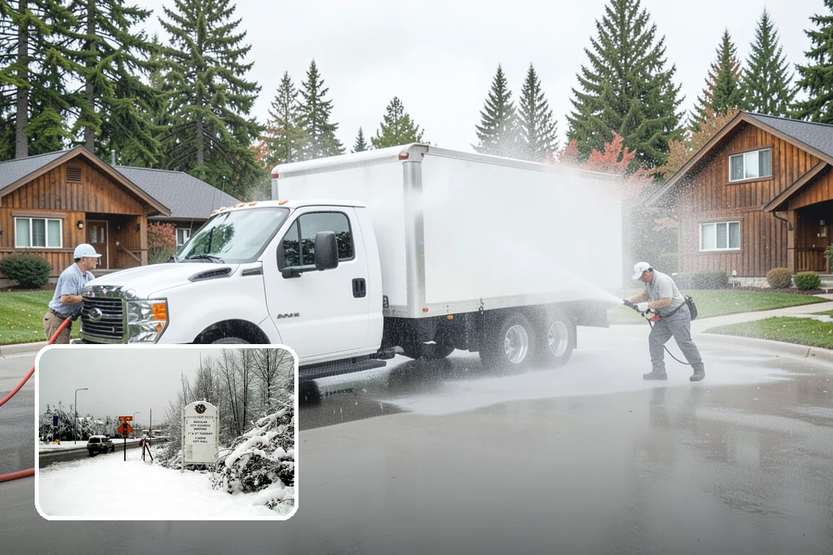 Glass Restoration Cleaning in Newcastle, King County, WA - Lifts layered mineral buildup ordinary washing leaves