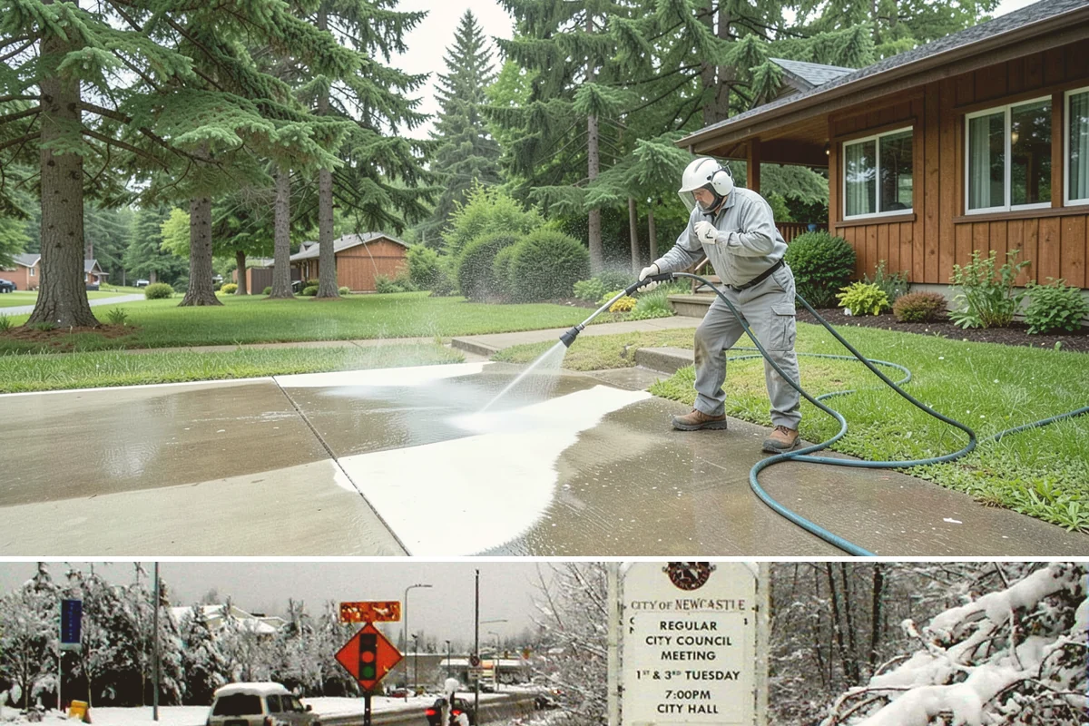 Glass Restoration Cleaning in Newcastle, King County, WA - Restoration can be done year-round, though drier weather helps products dwell and rinse cleanly.
