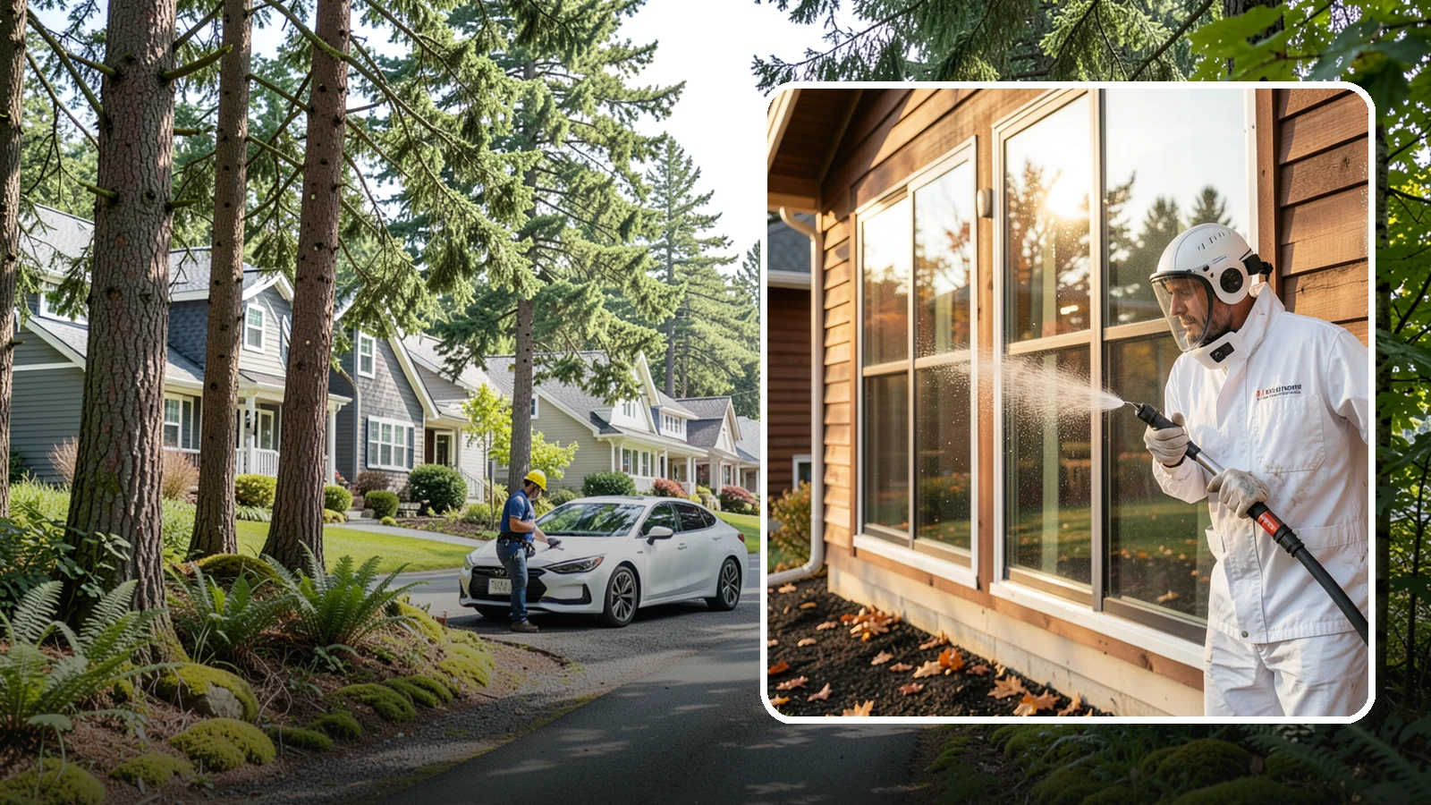 Glass Restoration Cleaning in Normandy Park, King County, WA - Intensive restoration for neglected glass, lifting layered mineral buildup and staining that ordinary washing can't remove.