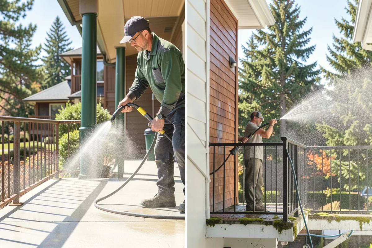Glass Restoration Cleaning in North Bend, King County, WA - Evaluate the type and depth of the staining