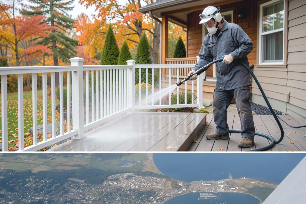Glass Restoration Cleaning in Oak Harbor, Island County, WA - Restoration can be done year-round, though drier weather helps products dwell and rinse cleanly.