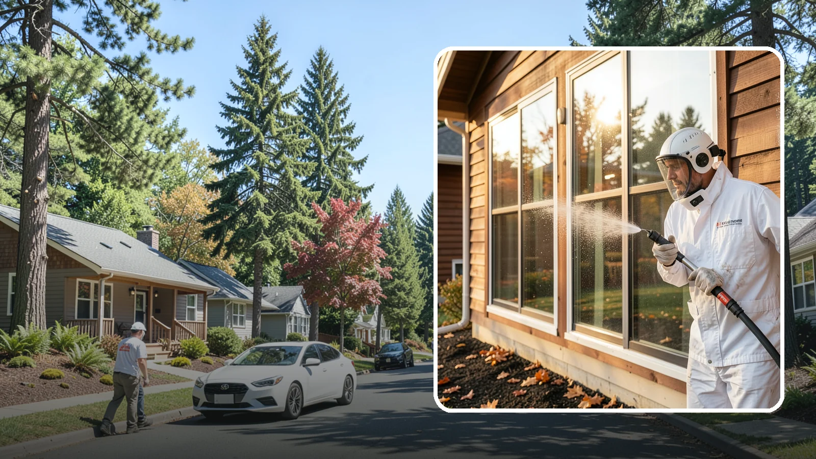 Glass Restoration Cleaning in Orting, Pierce County, WA - Intensive restoration for neglected glass, lifting layered mineral buildup and staining that ordinary washing can't remove.