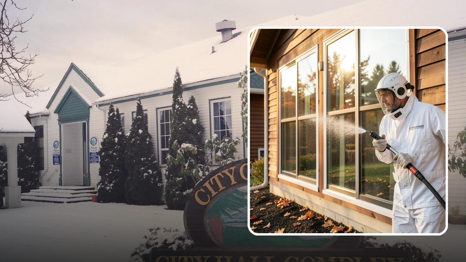 Glass Restoration Cleaning in Pacific, King County, WA - Intensive restoration for neglected glass, lifting layered mineral buildup and staining that ordinary washing can't remove.