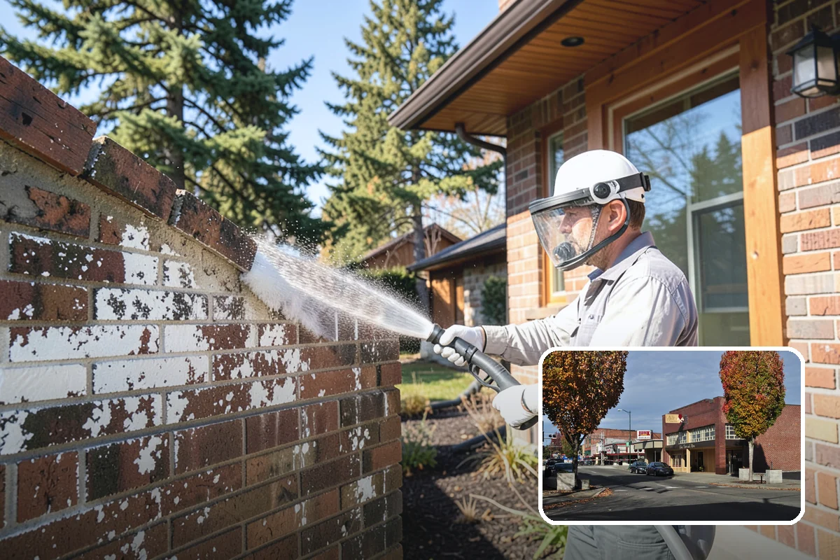 Glass Restoration Cleaning in Puyallup, Pierce County, WA - Lifts layered mineral buildup ordinary washing leaves