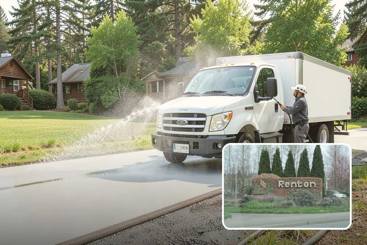 Glass Restoration Cleaning in Renton, King County, WA - Lifts layered mineral buildup ordinary washing leaves