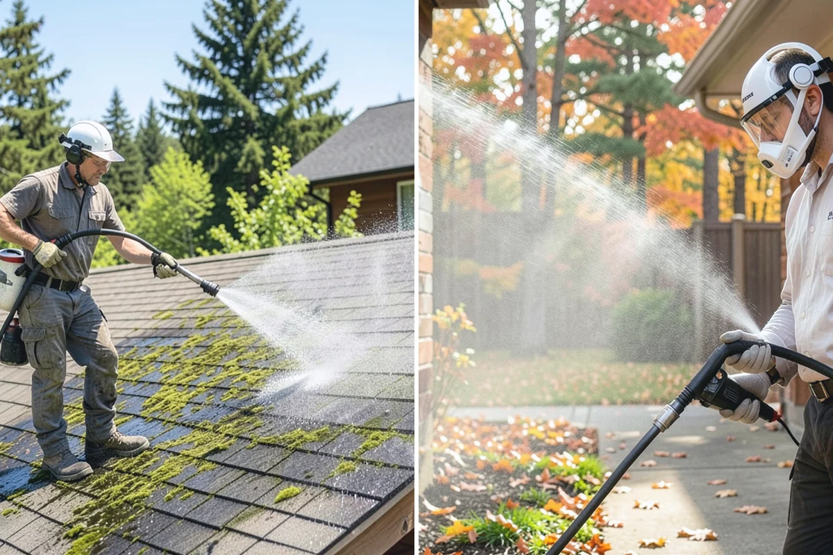 Glass Restoration Cleaning in Renton, King County, WA - Evaluate the type and depth of the staining